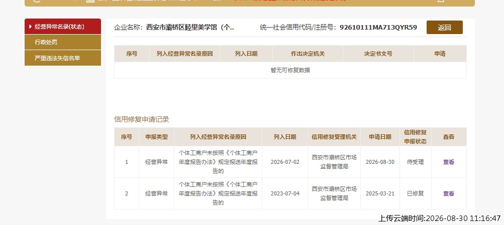 结果